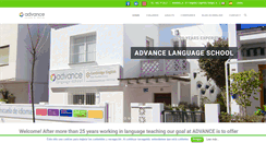 Desktop Screenshot of advancemarbella.com